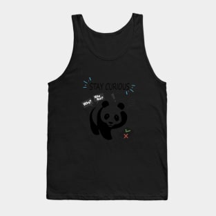 Stay curious Tank Top